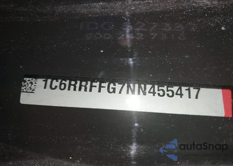 2022 Ram 1500 Big Horn 4X4 5'7 Box from USA, damaged, VIN 1C6RRFFG7NN455417
